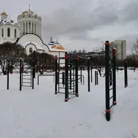 Calisthenics Park at улица Пришвина, Москва - thumbnail 3