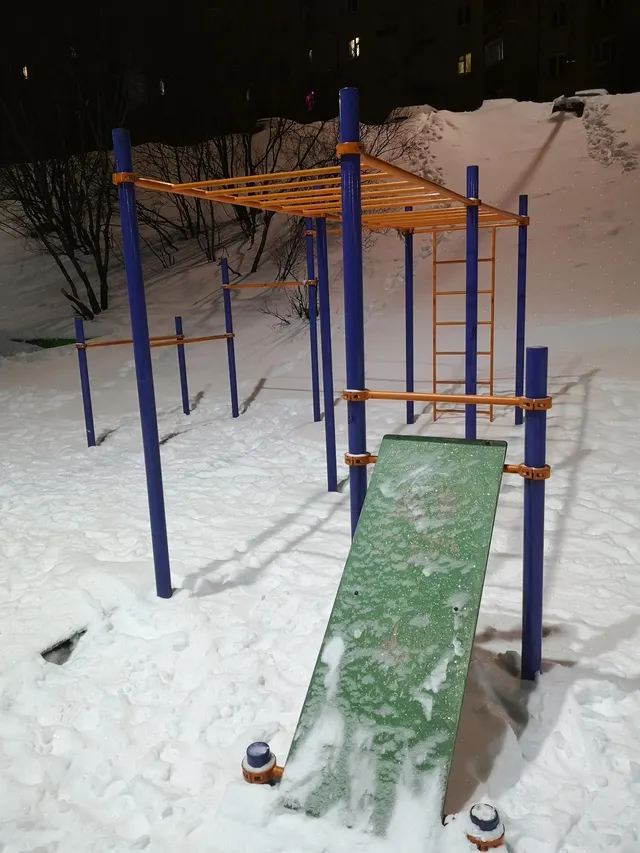 Calisthenics Park at улица Адмирала Сизова, Североморск