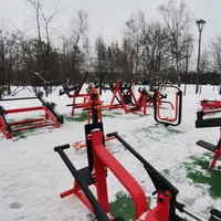 Calisthenics Park at Вологодский проезд, Москва #wp2845 - thumbnail 4