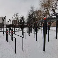 Calisthenics Park at Костромская улица, Москва #wp2846 - thumbnail 2