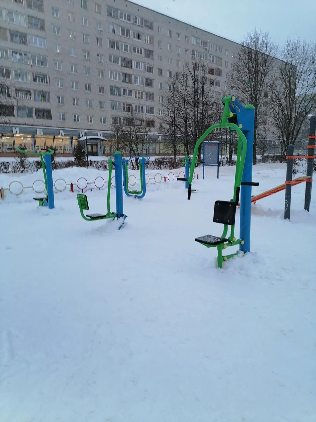 Air Skier bei Calisthenics Park at Центральная улица, Дубна – Foto 4 von 6