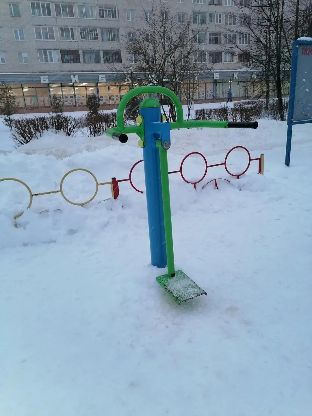 Sprossenwand bei Calisthenics Park at Центральная улица, Дубна – Foto 2 von 6