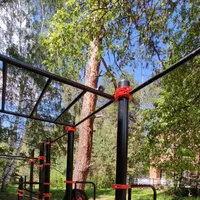 Calisthenics Park at Детский оздоровительный лагерь им. Зои Космодемьянской, Тургояк - thumbnail 2