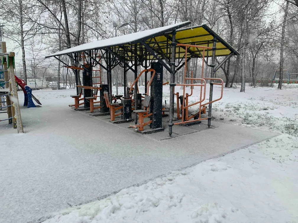 Barres parallèles à Calisthenics Park at Нежинская улица, Москва – photo 2 sur 2