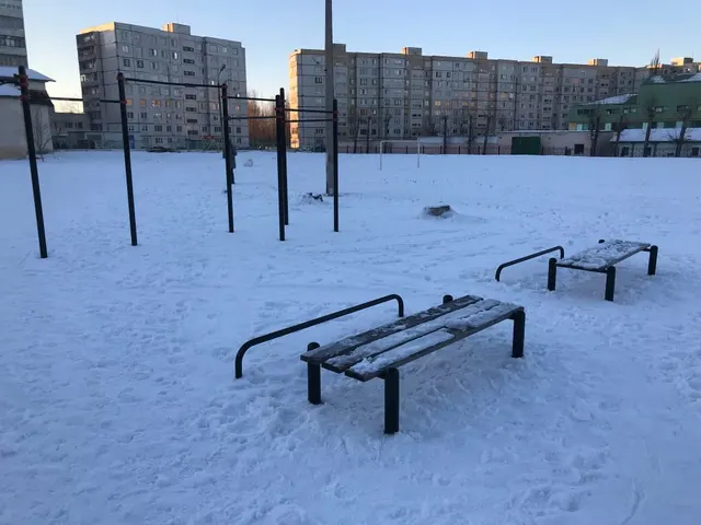 Calisthenics Park at улица Матросова, Старый Оскол