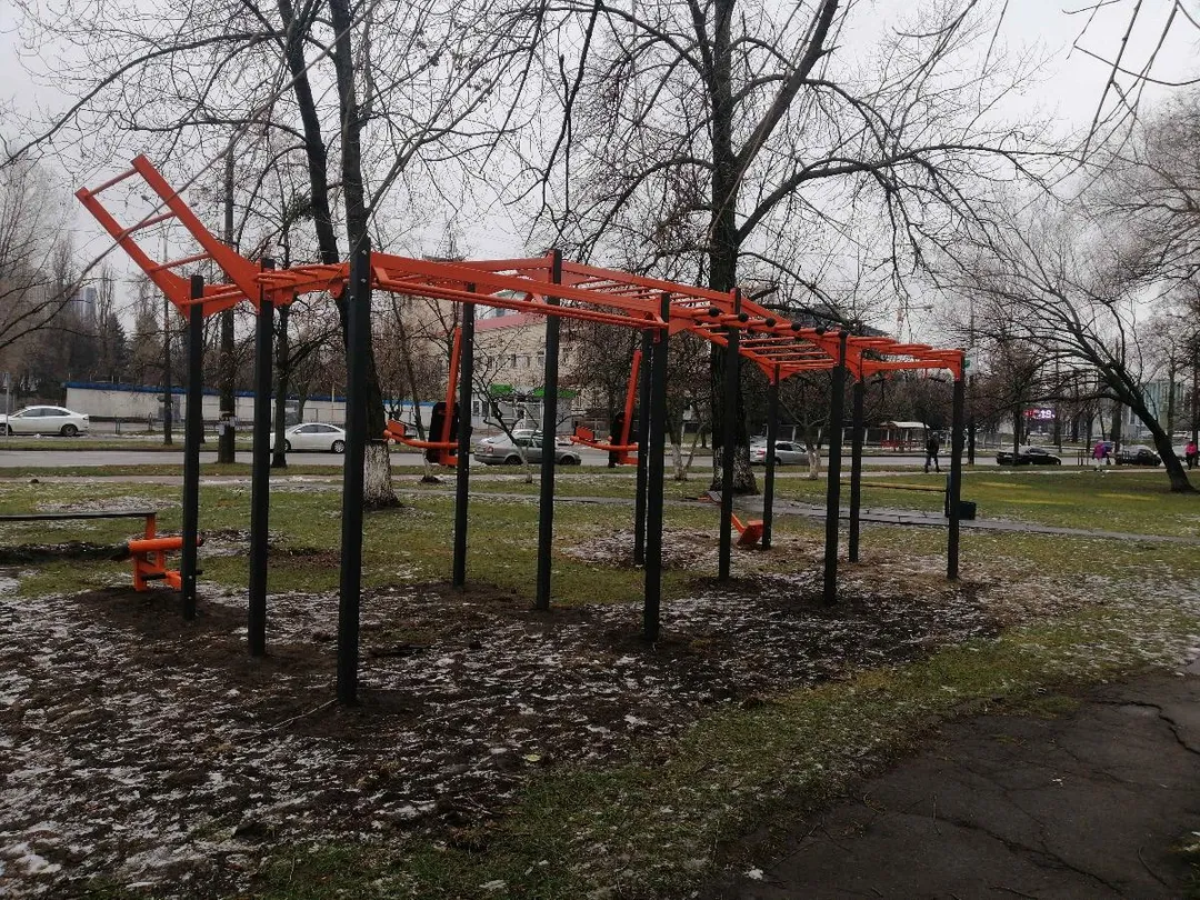Pull Up Bar at Calisthenics Park at вулиця Композитора Лятошинського, Київ – photo 1 of 2