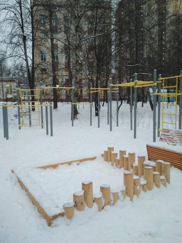 Calisthenics Park at бульвар Любы Новосёловой, Одинцово