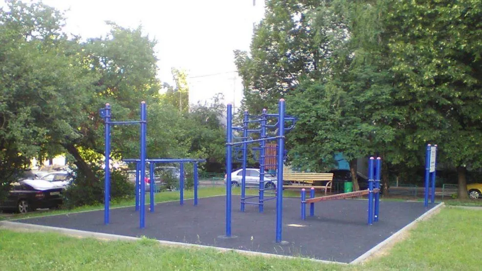 Spalier la Calisthenics Park at Ореховый проезд, Москва – fotografia 4 din 4