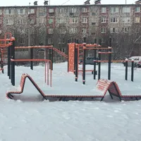 Calisthenics Park at Школьный проезд, Мончегорск - thumbnail 2
