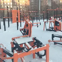 Calisthenics Park at Школьный проезд, Мончегорск - thumbnail 7
