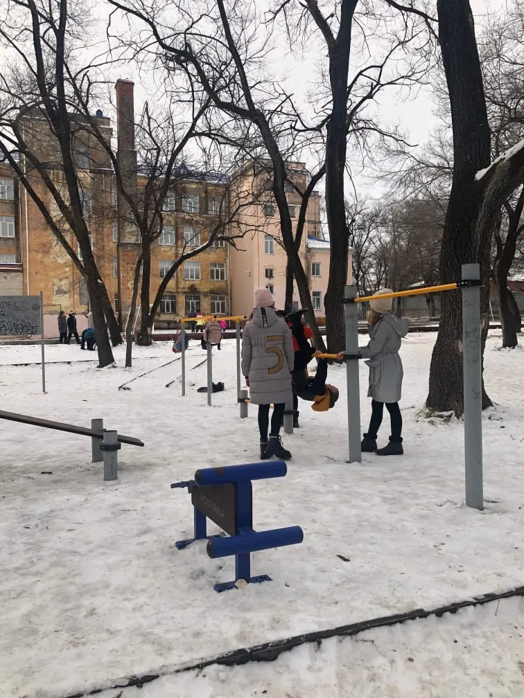 Spalliera presso Calisthenics Park at Цимлянская улица, Хабаровск – foto 4 di 6