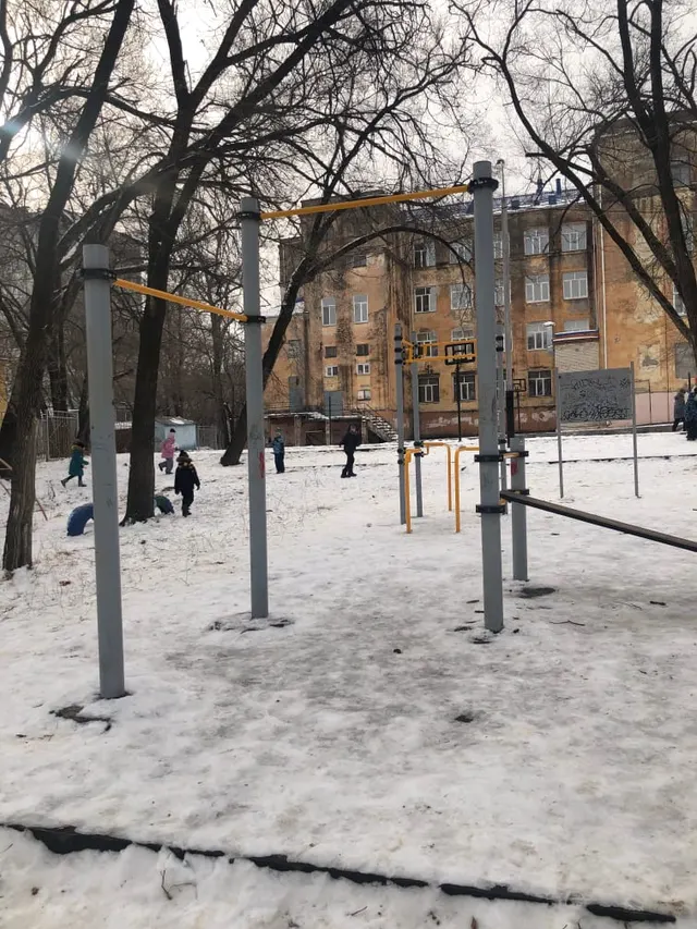 Calisthenics Park at Цимлянская улица, Хабаровск