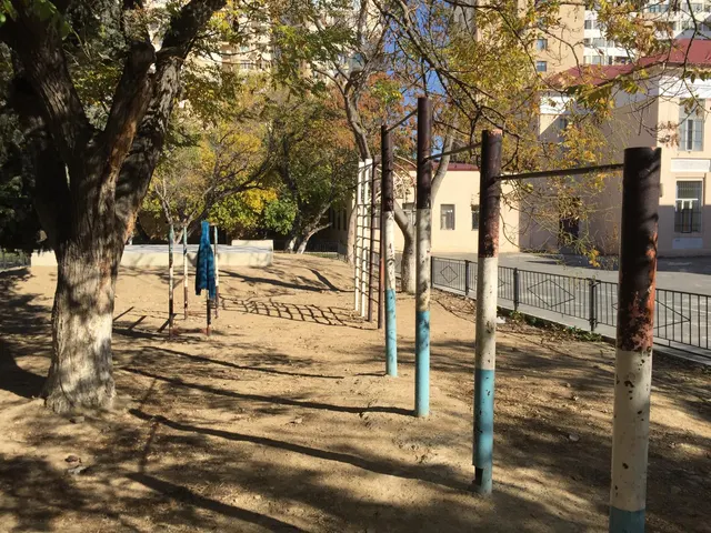Calisthenics Park at Arif Heydərov küçəsi, Bakı İnzibati Ərazisi