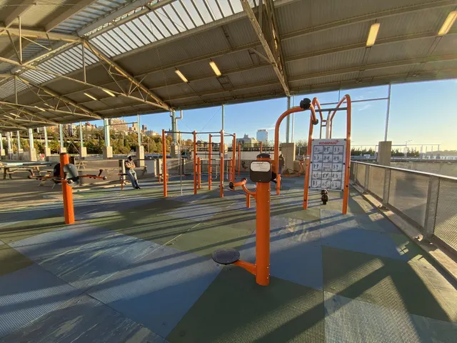 Calisthenics Park at Pier 3 Plaza, City of New York