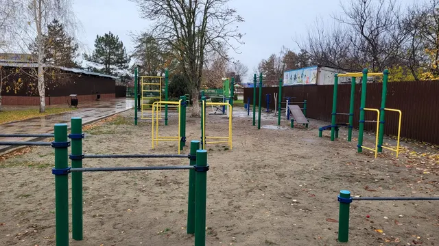 Calisthenics Park at Красная улица, Кущёвская