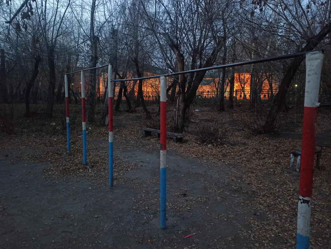 Pull Up Bar at Calisthenics Park at улица Лескова, городской округ Новосибирск – photo 1 of 2