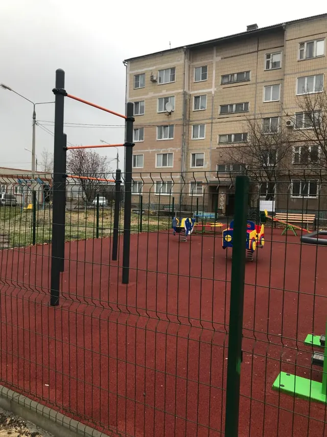 Calisthenics Park at улица Кольцова, Чернянка