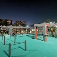 Calisthenics Park at проезд Дежнёва, Москва #wp2930 - thumbnail 1