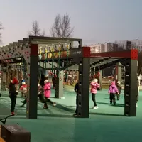 Calisthenics Park at проезд Дежнёва, Москва #wp2930 - thumbnail 5