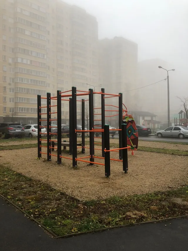 Calisthenics Park at Новое шоссе, Долгопрудный