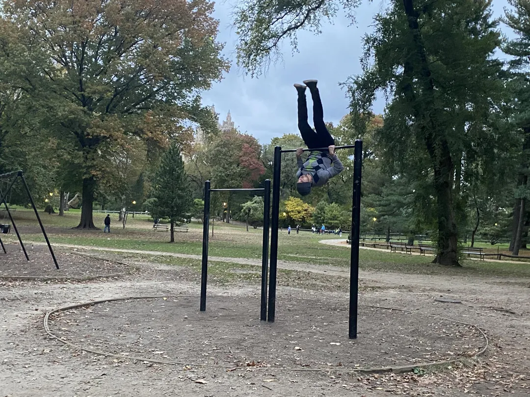 Klimmzugstange bei Calisthenics Park at West Drive, City of New York #wp2933 – Foto 2 von 6