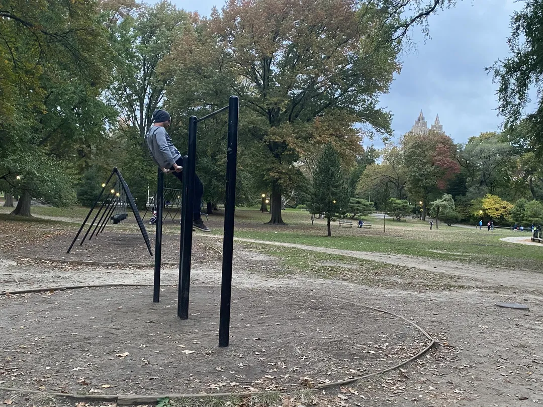 Klimmzugstange bei Calisthenics Park at West Drive, City of New York #wp2933 – Foto 4 von 6