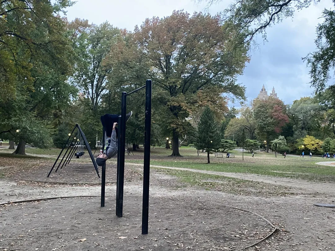 Klimmzugstange bei Calisthenics Park at West Drive, City of New York #wp2933 – Foto 3 von 6