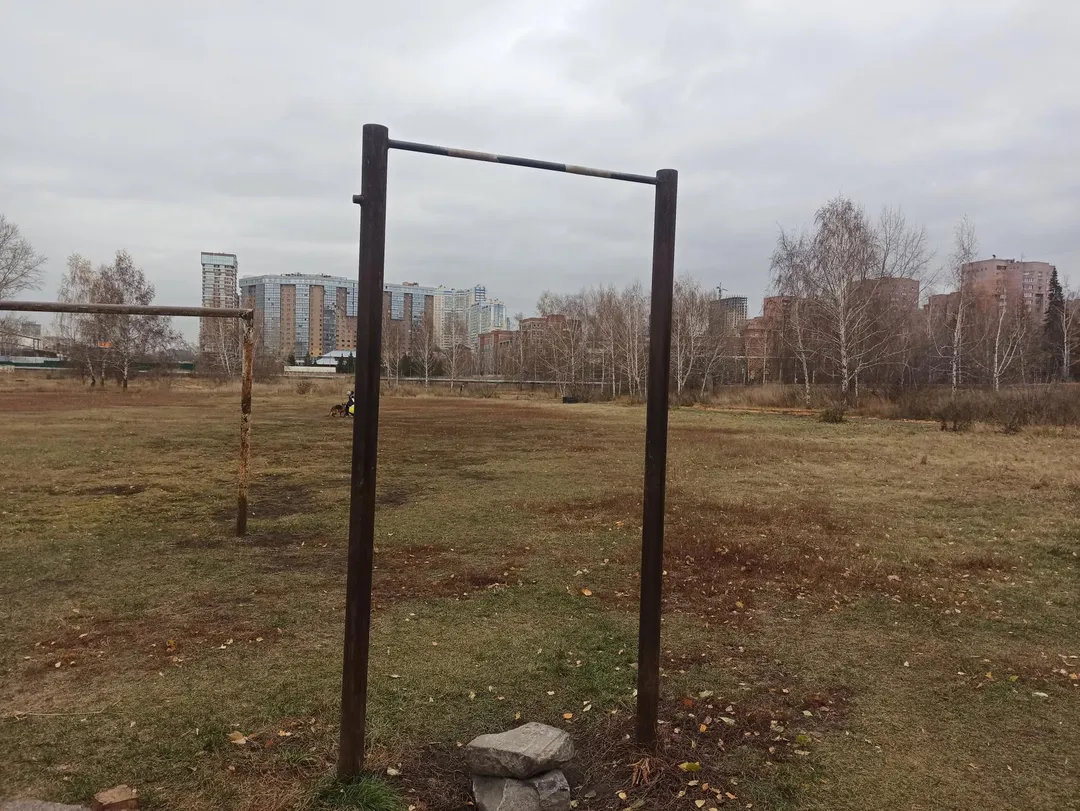 Sbarra per trazioni presso Calisthenics Park at улица Сибревкома, Новосибирск – foto 1 di 2