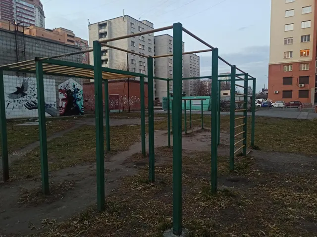 Calisthenics Park at улица Бориса Богаткова, Новосибирск
