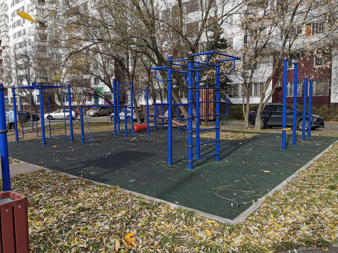 Barre de traction à Calisthenics Park at улица Маршала Тухачевского, Москва #wp2943 – photo 1 sur 1