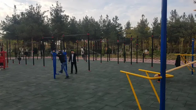 Calisthenics Park at Mashrab ko'chasi, Andijon shahri