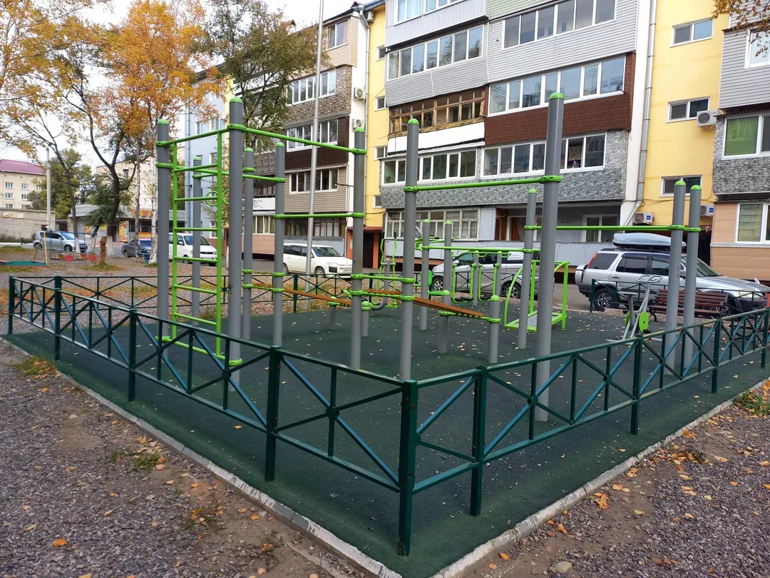 Pull Up Bar at Calisthenics Park at Крестьянская улица, Уссурийск – photo 1 of 1