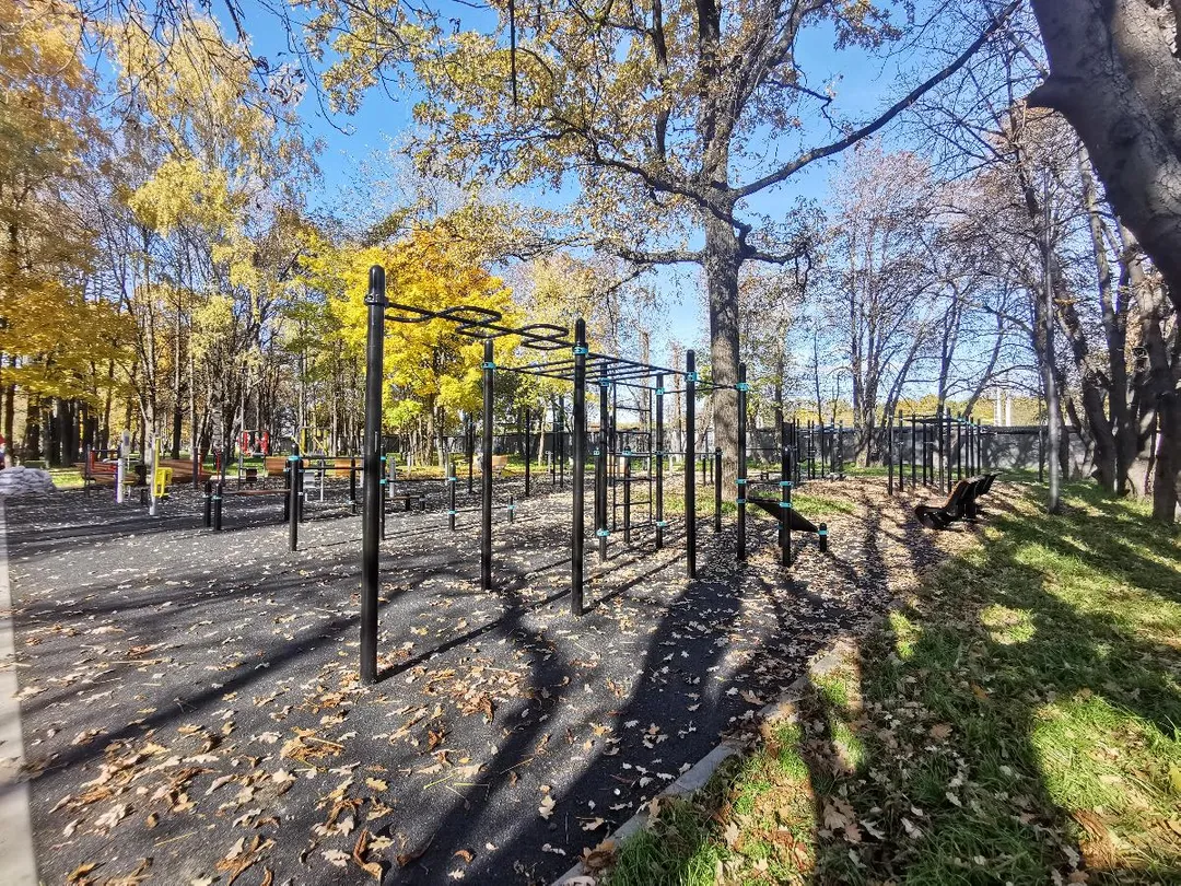 Турнік на майданчику Calisthenics Park at Северо-Восточная хорда, Москва – фото 1 з 1