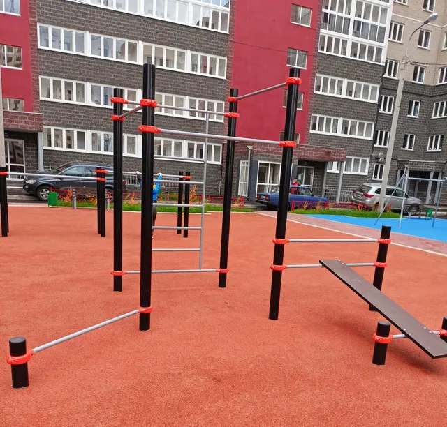 Calisthenics Park at улица Генерала Кусимова, Уфа
