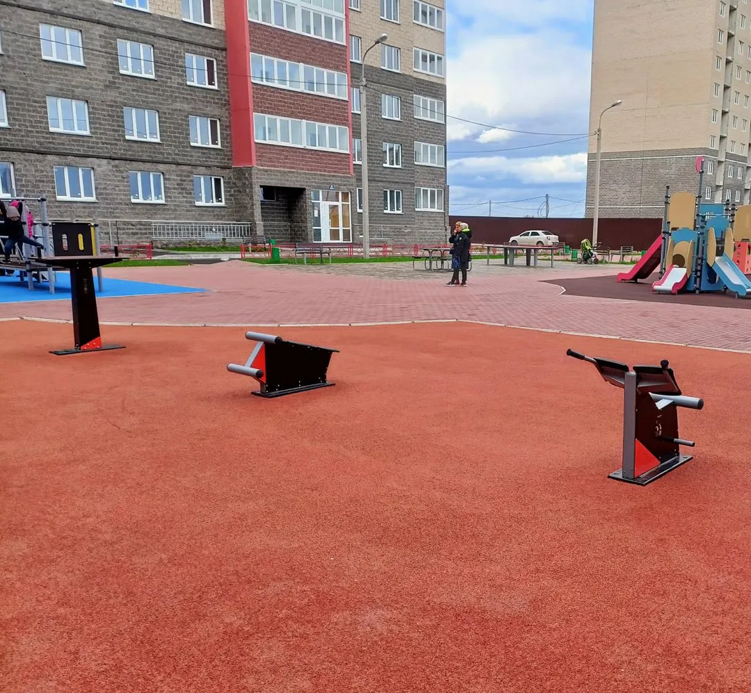 Упоры для отжиманий на площадке Calisthenics Park at улица Генерала Кусимова, Уфа – фото 4 из 4