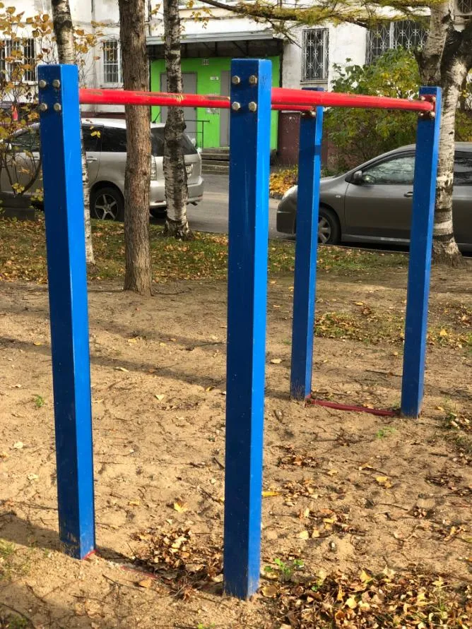 Sprossenwand bei Calisthenics Park at Молдавский переулок, Хабаровск – Foto 3 von 6