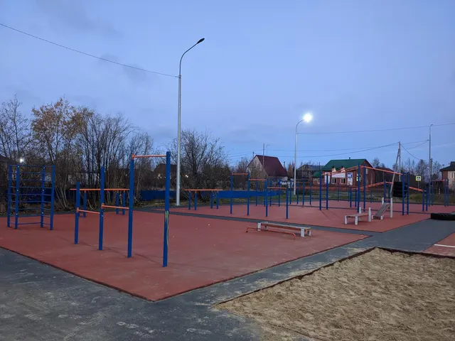 Calisthenics Park at Обская улица, Салехард