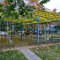 Calisthenics Park at улица Кораблестроителей, Санкт-Петербург #wp2967 - thumbnail 1