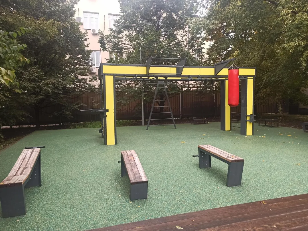 Турнік на майданчику Calisthenics Park at Басманный тупик, Москва – фото 1 з 4