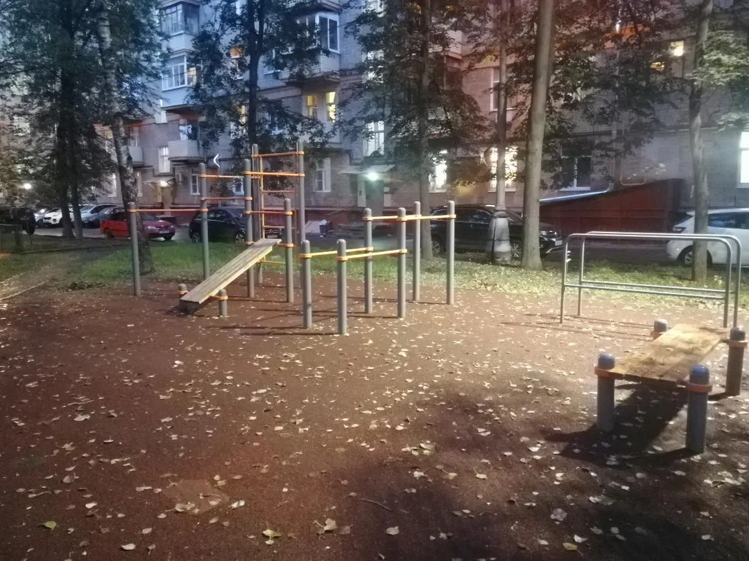 Bare paralele la Calisthenics Park at улица Гришина, Москва – fotografia 2 din 2