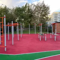 Calisthenics Park at улица Маршала Захарова, Москва #wp2981 - thumbnail 1