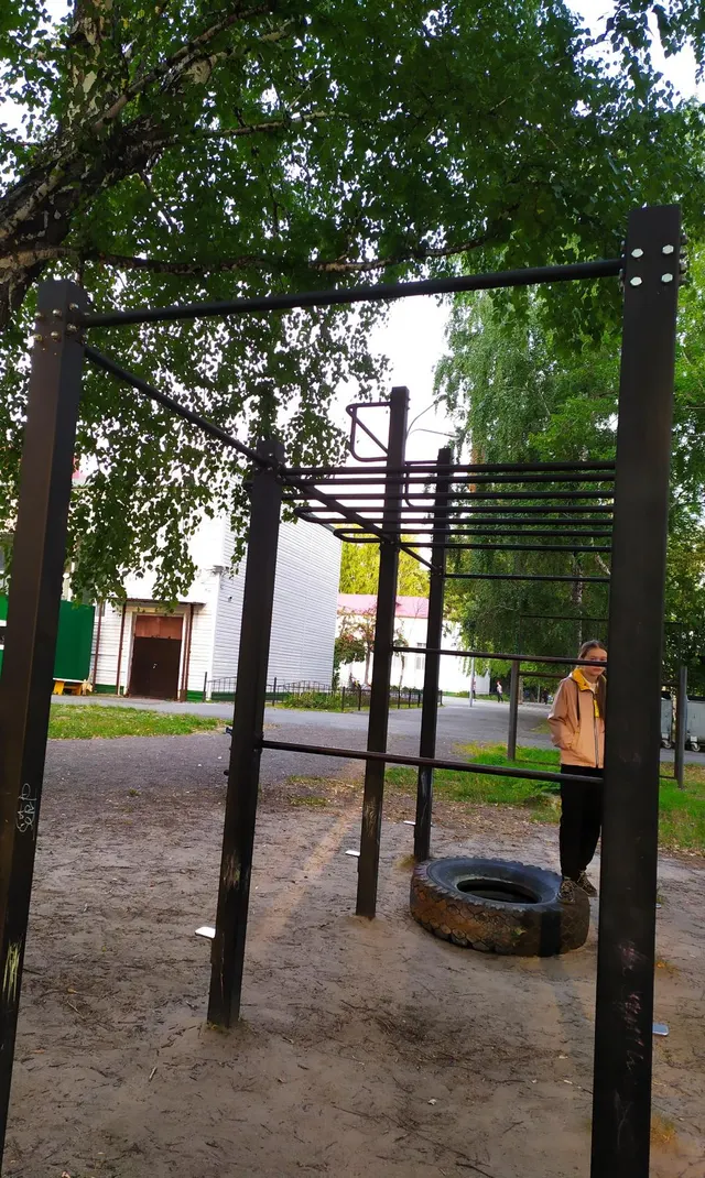 Calisthenics Park at улица Ершова, Тюмень