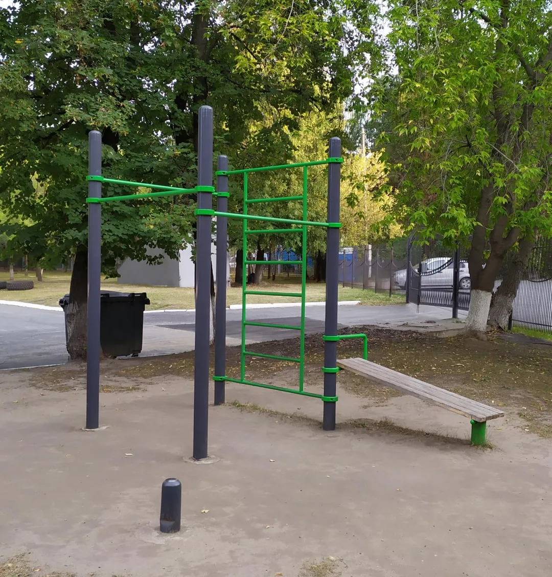 Pull Up Bar at Calisthenics Park at Судоремонтная улица, Тюмень #wp2994 – photo 1 of 2