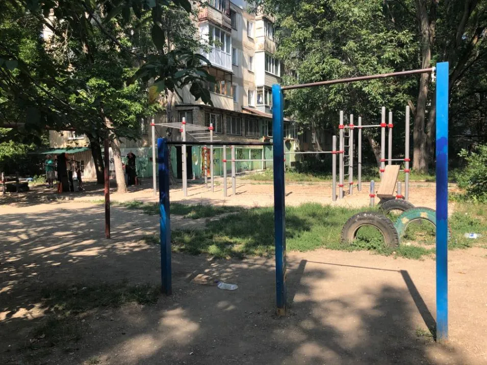 Barra de Dominadas en Calisthenics Park at Киевская улица, Симферополь – foto 1 de 2