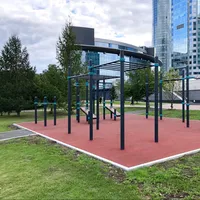 Calisthenics Park at набережная Рабочей Молодёжи, Екатеринбург - thumbnail 3