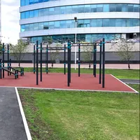 Calisthenics Park at набережная Рабочей Молодёжи, Екатеринбург - thumbnail 2