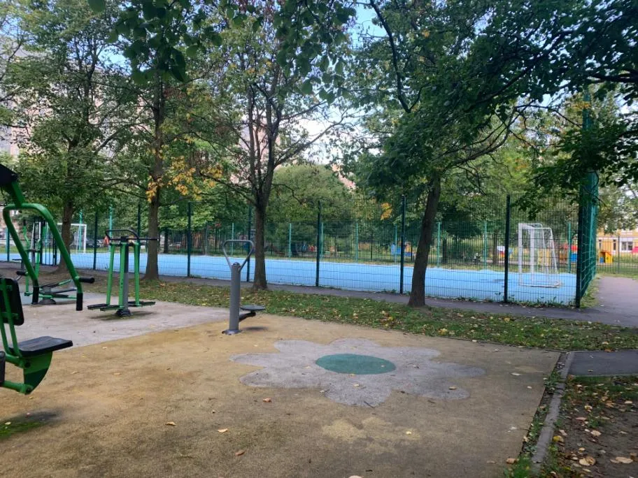 Air skier presso Calisthenics Park at Долгоозёрная улица, Санкт-Петербург – foto 3 di 3