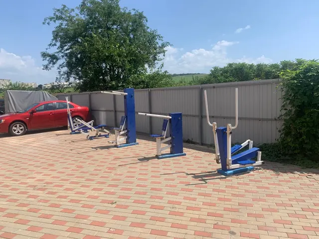 Calisthenics Park at Крымская улица, Геленджик #wp3013