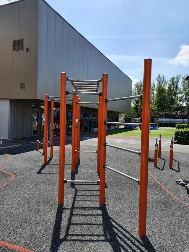 Calisthenics Park at Nijverheidsstraat, Brugge