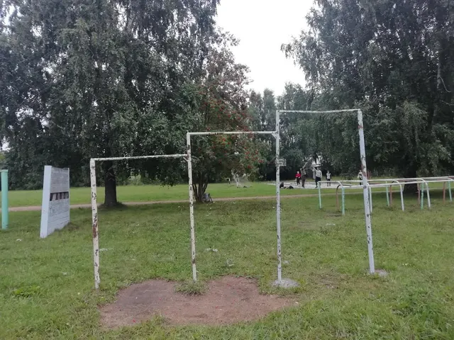 Calisthenics Park at Школьная улица, Садовый
